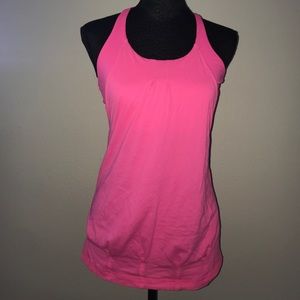 Lululemon pink tank top